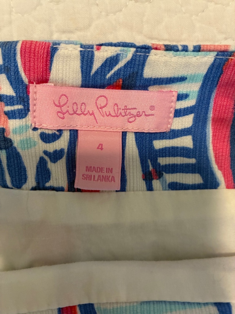 Lilly Pulitzer White Blue Pink Sailboat Print Skort - Picture 3 of 7